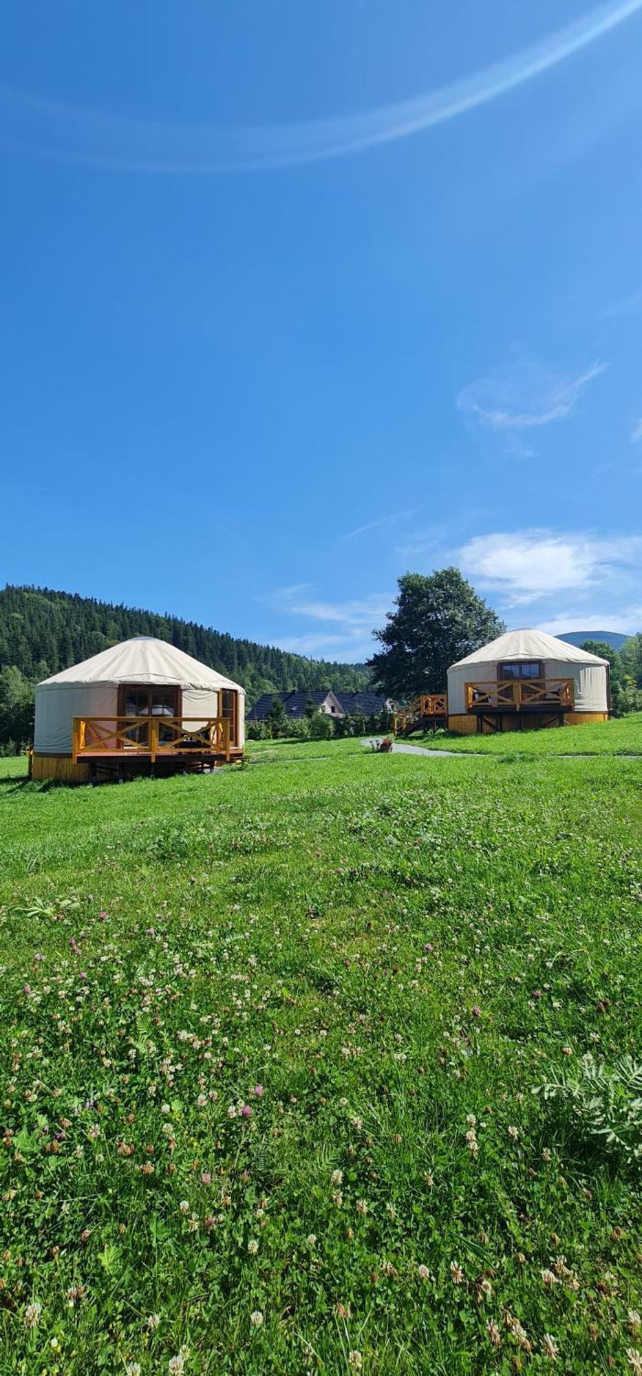 Luxury tent 4 Zywioly -caloroczne Jurty W Sudetach Stronie Slaskie