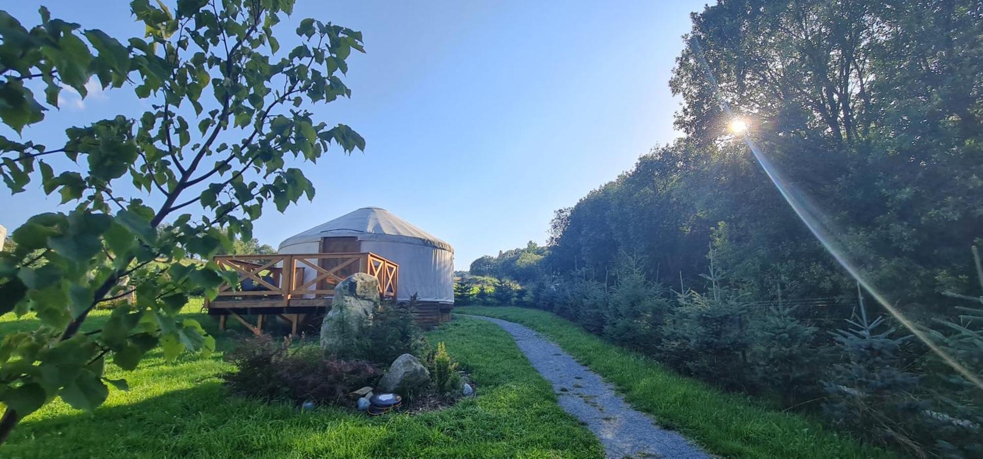 Luxury tent 4 Zywioly -caloroczne Jurty W Sudetach *
